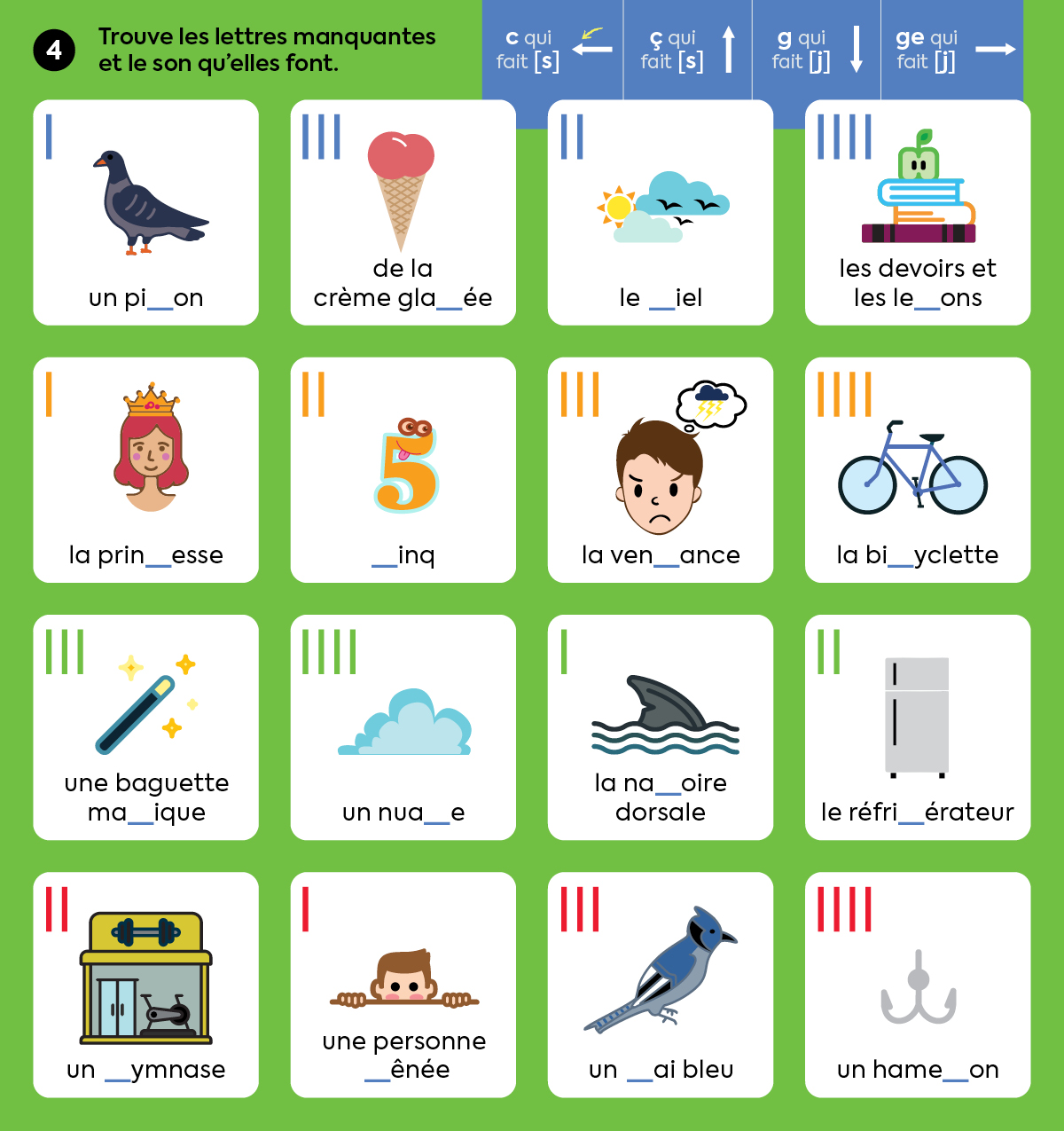 Je lis les sons - partie 1 - Exercice 4