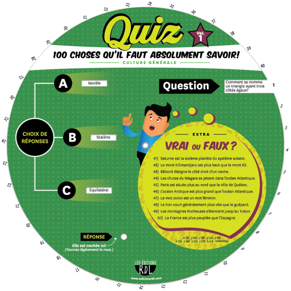La roue des quiz - Vol. 1 - Front